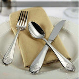 12 Pieces Each - 0031# Peacock Cutlery Collection 12 Piece Each
