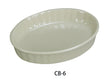 Yanco Recovery 6" X 4" X 1 1/4" Crème Brulee 6 Oz  American White