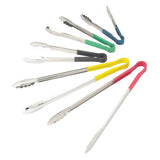 Heat Resistant Heavy-Duty Utility Tongs with Polypropylene Handle