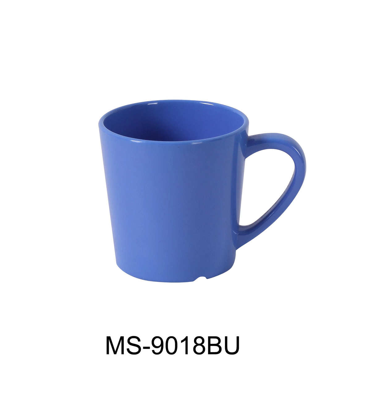 Yanco MILE STONE  3" X 3"H MUG/CUP - 7 OZ BLUE