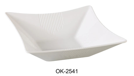 Yanco Osaka 16" X 10 1/2" Rectangular Plate
