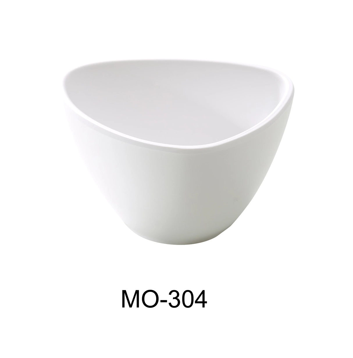 Yanco Moderne 4" X 3" X 2 1/4" Triangle Bowl 8 Oz