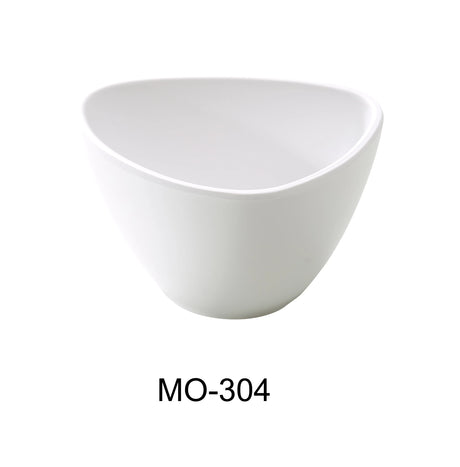 Yanco Moderne 4" X 3" X 2 1/4" Triangle Bowl 8 Oz