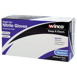 Disposable Gloves, Nitrile, M, Powder-Free, Black,3Mil,FDA Compliant,100pcs/box