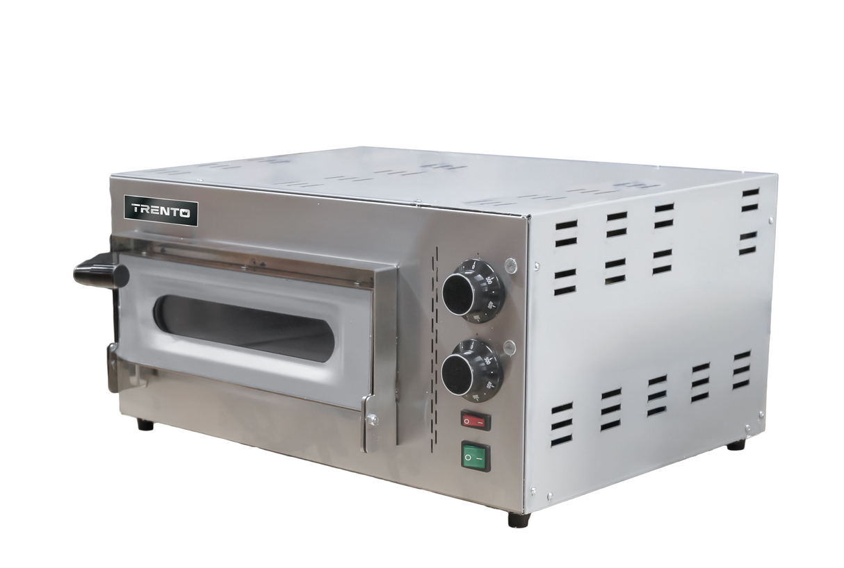 Trento Compact Series 23″ Single Chamber Pizza Oven – 2.20 kW, 220 V
23英寸单层披萨烤箱 - 2.20千瓦/ 220V