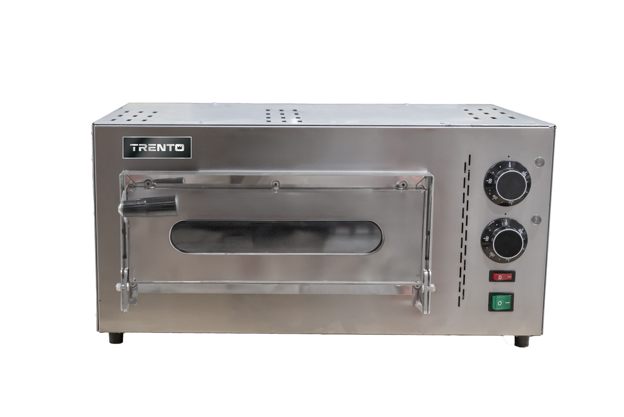 Trento Compact Series 23″ Single Chamber Pizza Oven – 2.20 kW, 220 V
23英寸单层披萨烤箱 - 2.20千瓦/ 220V