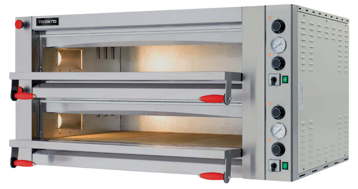 Trento Fuoco Series 43″ Double Chamber Pizza Oven  – 13.2 kW, 220V, 3 Ph
43英寸双层披萨烤箱– 13.2千瓦/ 220V/ 3匹