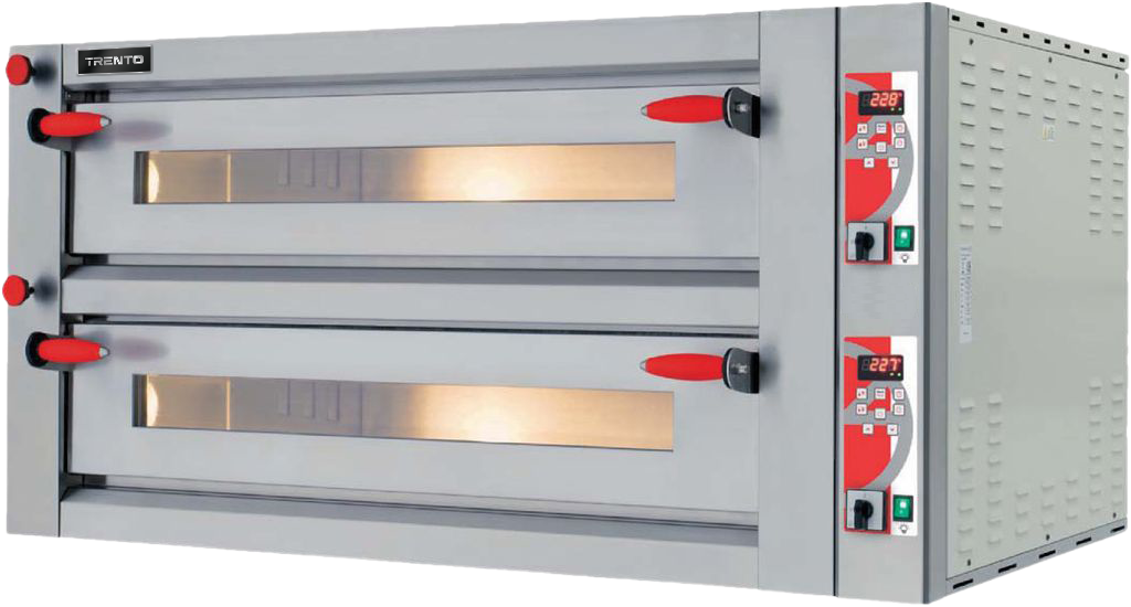 Trento Fuoco Series 57″ Double Chamber Pizza Oven – 18 kW, 220 V, 3 Ph
57英寸双层披萨烤箱– 18千瓦/ 220V/ 3匹