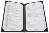 Two-View Menu Cover