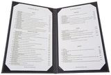 Two-View Menu Cover