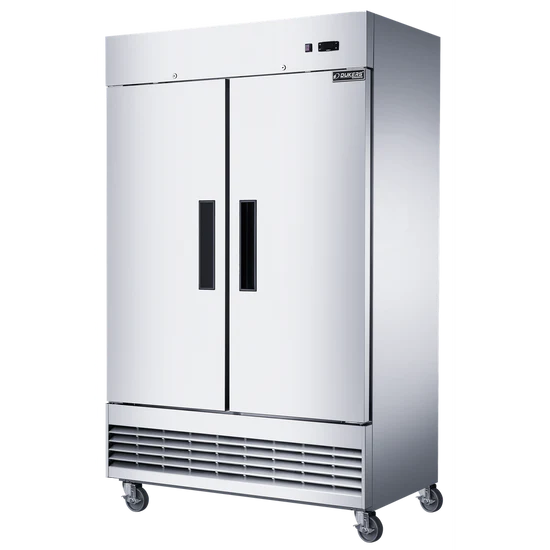 Dukers D47ER Compact 2-Door Commercial Refrigerator in Stainless Steel (Free Shipping) (Add to cart for discount)