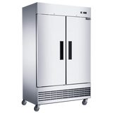 Dukers D47ER Compact 2-Door Commercial Refrigerator in Stainless Steel (Free Shipping) (Add to cart for discount)