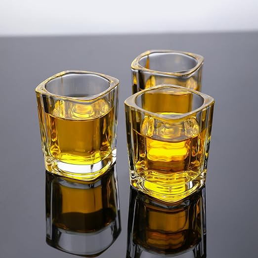 Little square glass for shot - 6 EA / SET 白酒杯 （6个/套）
