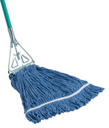 Premium Cotton-Poly Blend Looped End Wet Mop Head