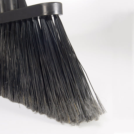 Lobby Broom with 30"L Handle, Flagged, Medium-Duty