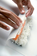 Makisu Silicone Sushi Mat, Clear-made in China