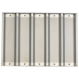 6-Channel Perforated Non-Stick Baguette Pan