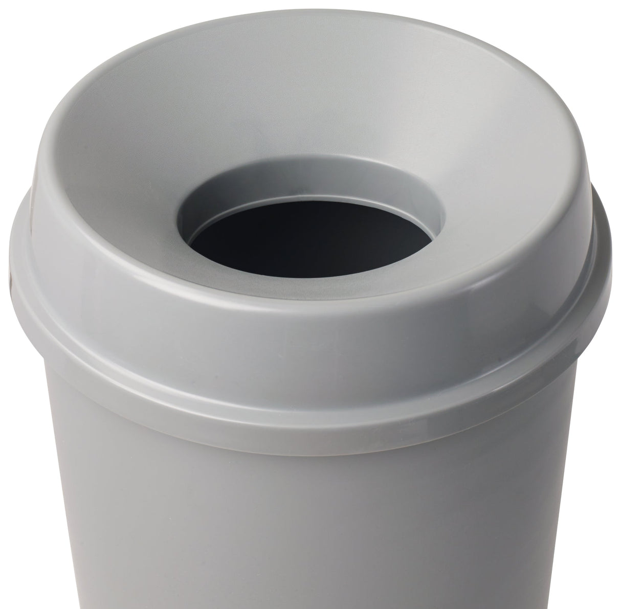 Round Trash Can Lid, Gray