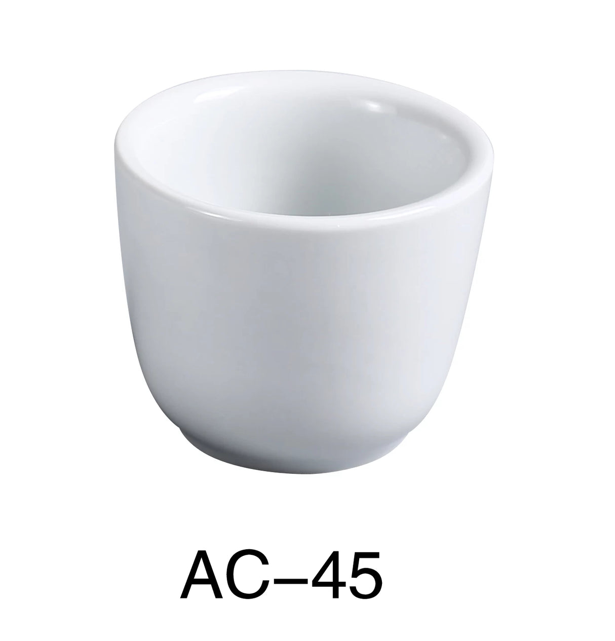 Yanco AC-45	3" CHINESE TEA CUP 4.5 OZ WHTIE