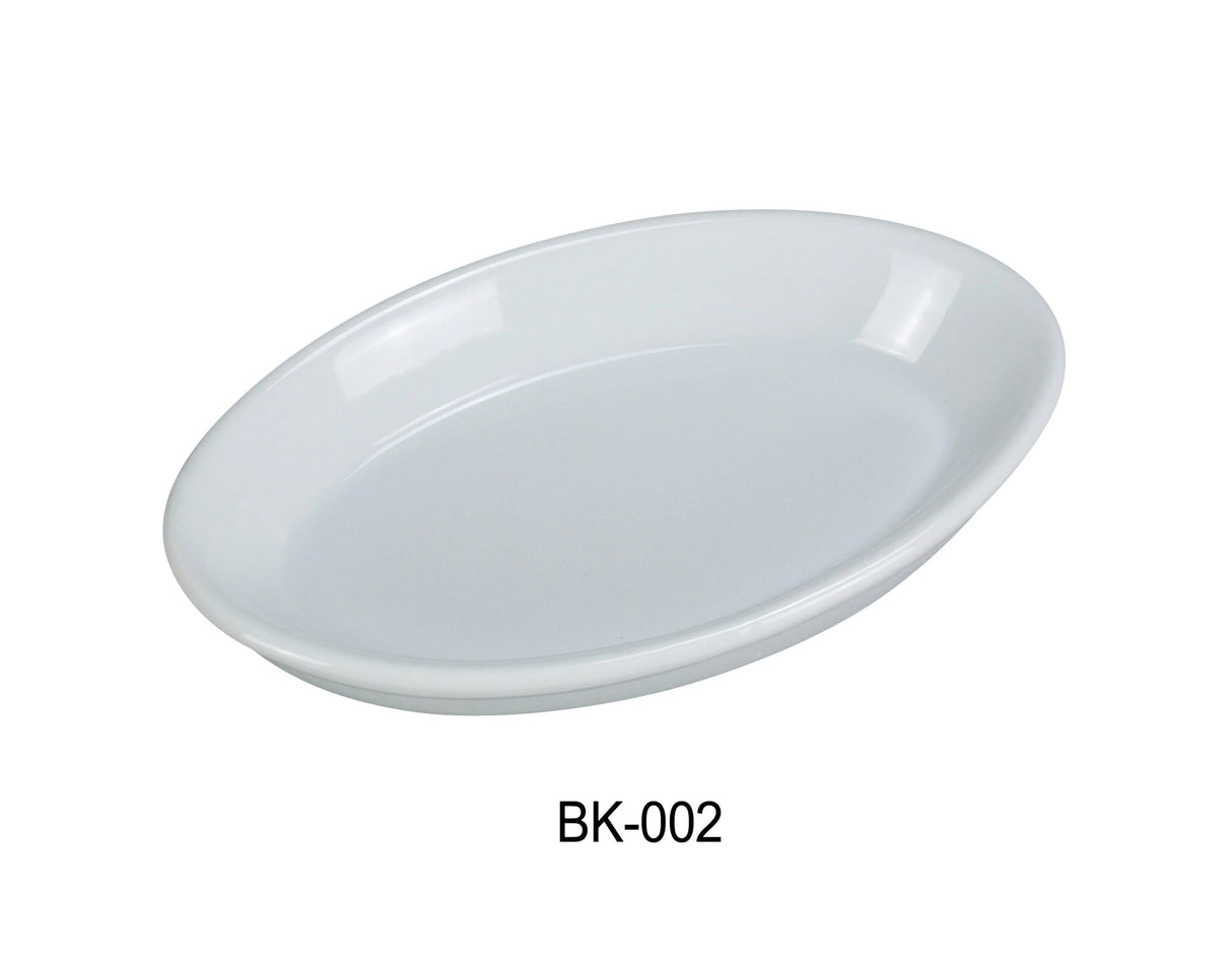 Yanco BK-002 7" X 4" BAKER OVAL 8 OZ