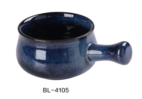 Yanco Blue Star 7 1/2"X5" X 3 1/8" Skillet Bowl W/Handle 22 Oz