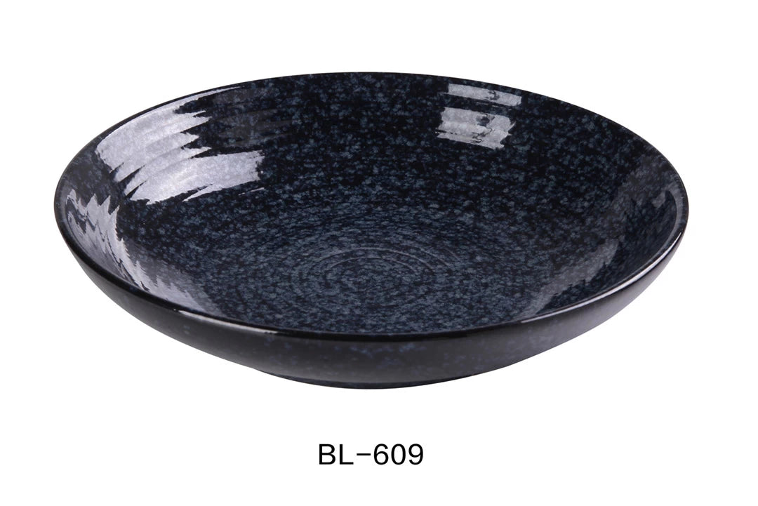 Yanco Blue Star 9" X 1 7/8" Salad/Pasta Bowl 28 Oz