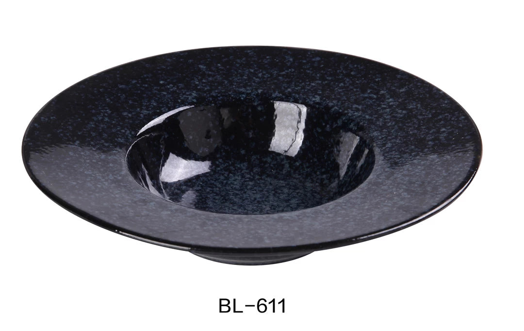 Yanco Blue Star 11 5/8" X 6" X 2 1/2" Dessert Plate 16 Oz