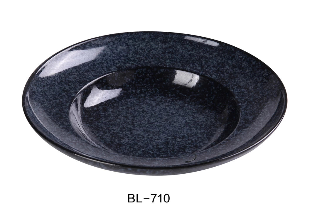 Yanco Blue Star 10 3/4" X7"X 2 1/4" Mediterranean Pasta Bowl 12 Oz