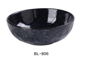 Yanco Blue Star 6" X 2 1/4" Nappie Bowl 14 Oz