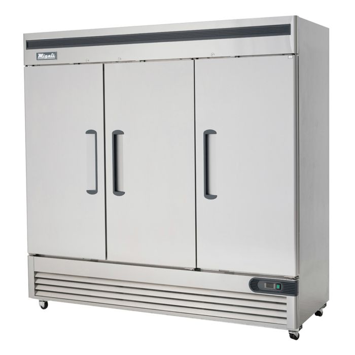 Migali C-3FB-HC 3 Door Reach-In Freezer