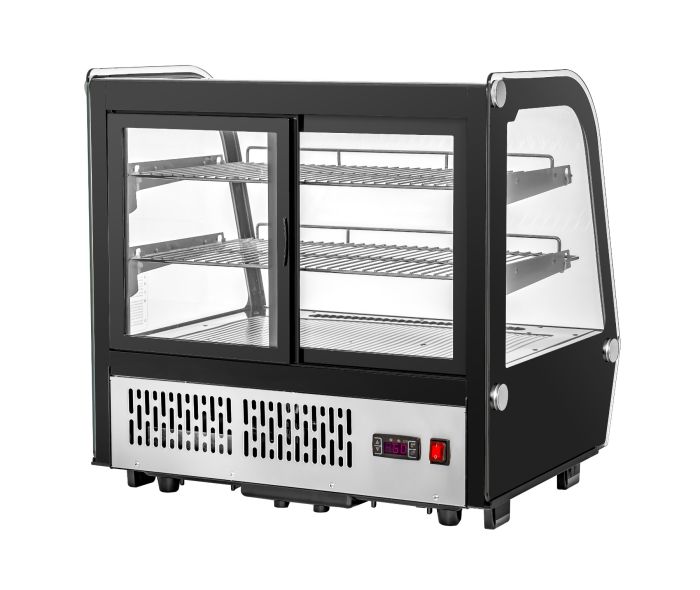 Migali C-42CTC-28 28” Wide Counter-Top Curved Glass Display Case Refrigerator