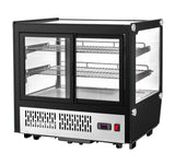 Migali C-42CTS-28 28” Wide Counter-Top Straight Glass Display Case Refrigerator