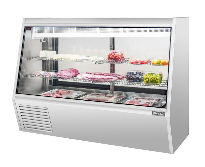 Migali C-DS-6 6 Ft Deli Display Case, Straight Glass