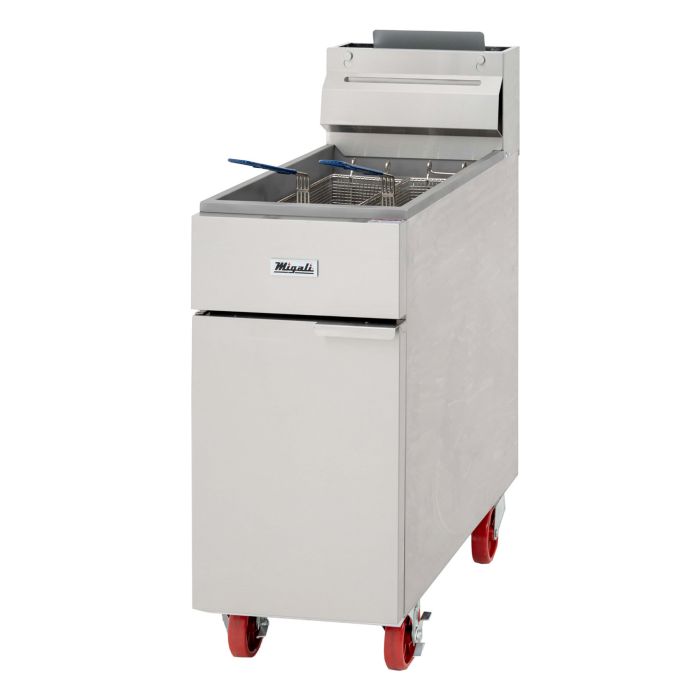 Migali C-F40-LP 40 lb Liquid Propane Fryer - 90,000 BTU