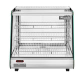 Migali C-HCT27-S 27" Wide Heated Counter-top Display Case, Straight Glass, Front & Rear Sliding Doors