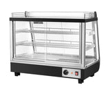 Migali C-HCT36-S 36" Wide Heated Counter-top Display Case, Straight Glass, Front & Rear Sliding Doors