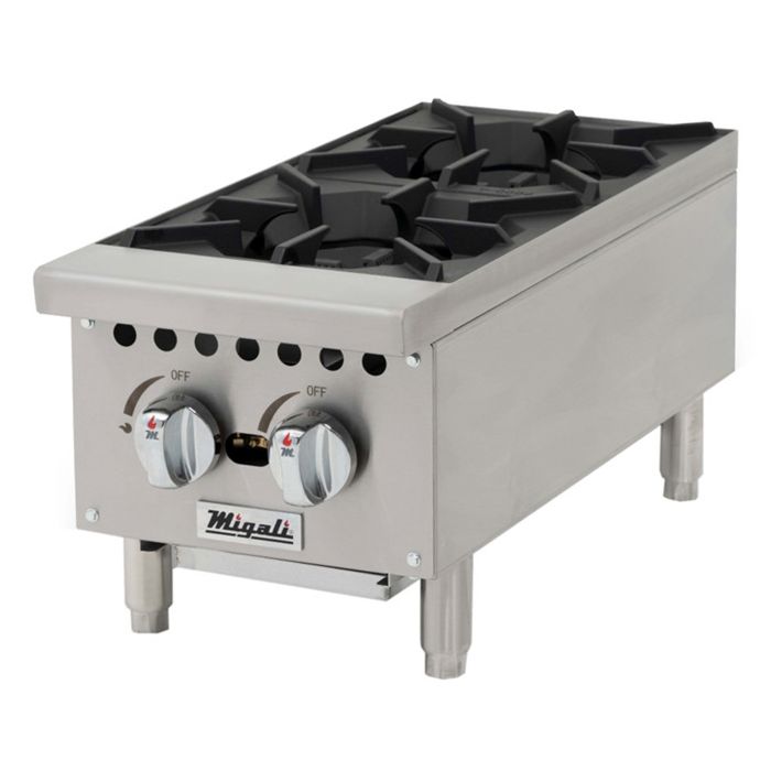 Migali C-HP-2B-12 2 Burner Hot Plate