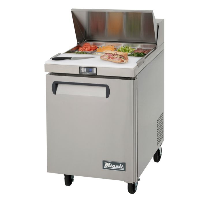 Migali C-SP27-8-HC 27″ – 8 Pans, Sandwich Prep Table