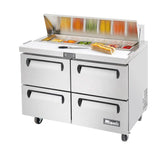 Migali C-SP48-12-D-HC 48″ – 12 Pans, Sandwich Prep Table with Drawers