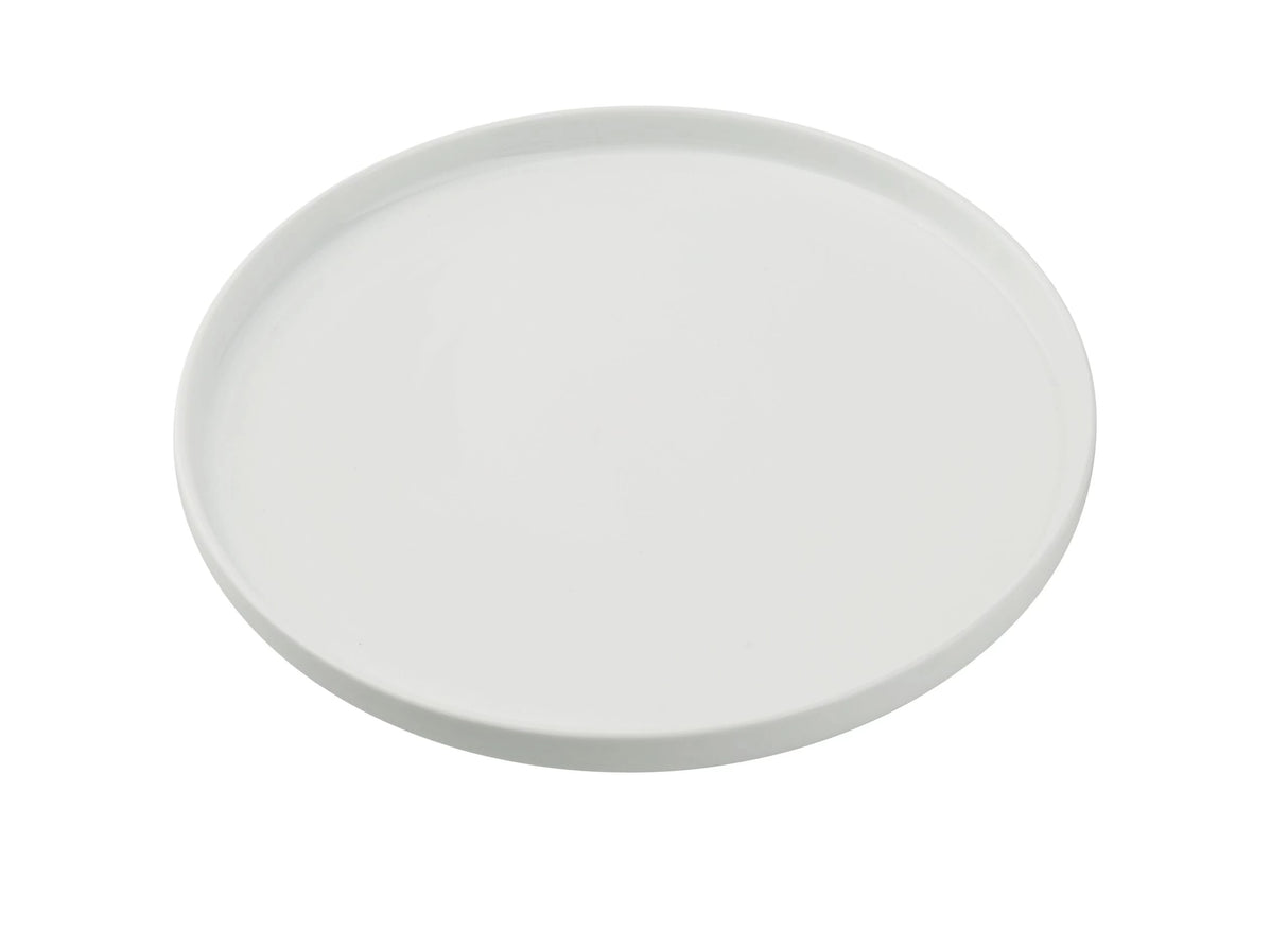 Yanco CA-207 7 1/4" X 7/8" ROUND PLATE WITH UPRIGHT RIM