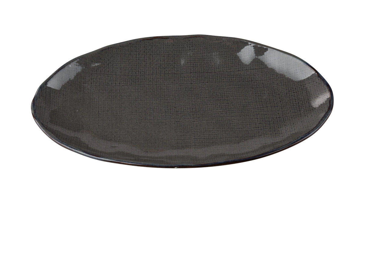 Yanco CB-213 13 1/2" X 9 1/8" X 1 1/4" OVAL COUPE PLATE