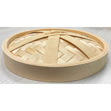 Naizhigu Bamboo Steamer -Dumpling Steamer-Steamer lid- multiple sizes
多尺寸竹蒸笼带不锈钢环