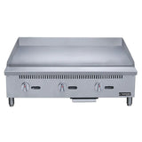 Dukers DCGT36 36 in. Thermostatic Griddle with 3 Burners