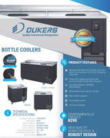 Dukers  DHBC36 - 36" Bottle Cooler (Free Shipping) (Add to cart for discount)