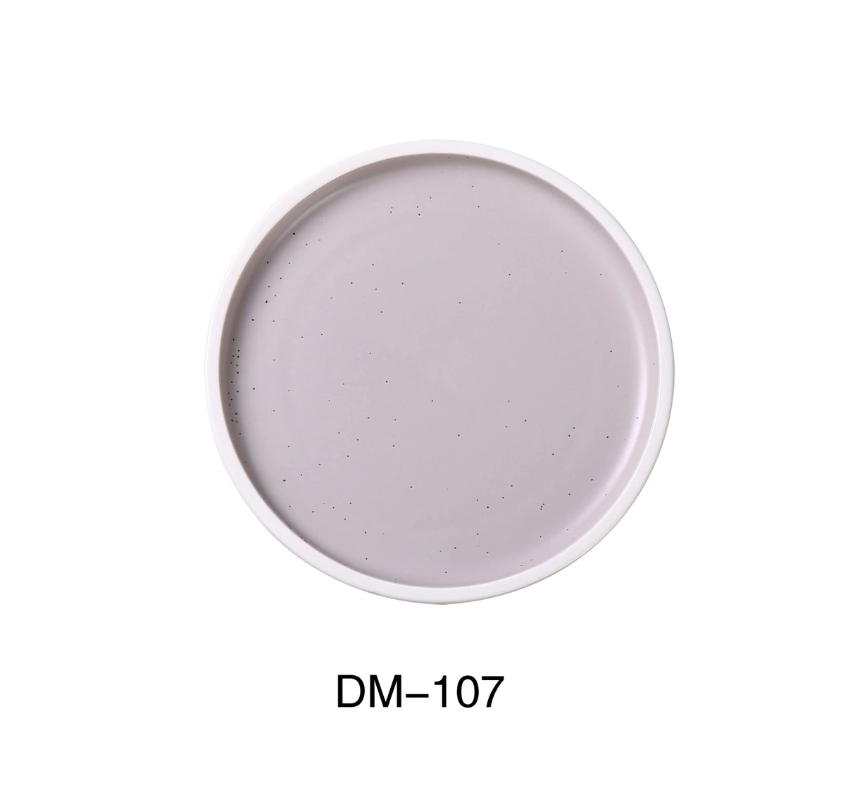 Yanco DM-107 7" X 3/4" PLATE WITH UPRIGHT RIM