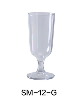 Yanco Stemware 12 Oz Goblet 3" X 7"