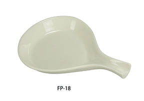 Yanco Recovery 11 1/2" X 8 1/4" Fry Pan Server 18 Oz American White