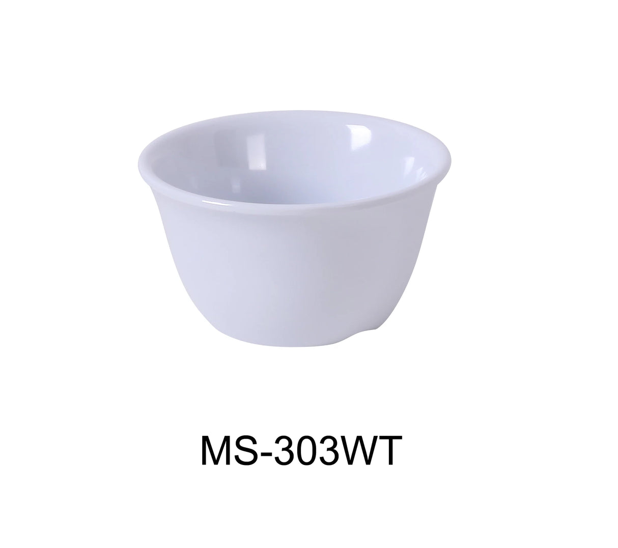 Yanco MILE STONE  4" X 2"H BOUILLON CUP - 7 OZ WHITE