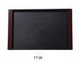 Yanco Serving Trays 15" x 10" with Color Handle