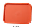 Yanco Serving Trays 14" x 10" Fast Food, Orange